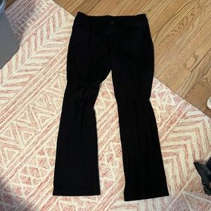 Annie Klein black stretchy dress pant like new